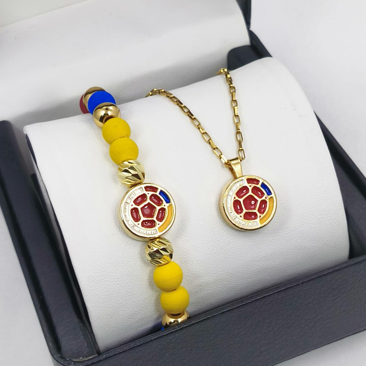 Miniatura 4 de KIT MANILLA Y COLLAR SELECCION COLOMBIA